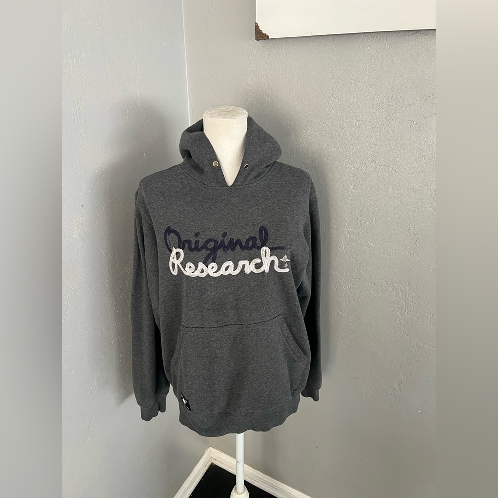 LRG Gray Hoodie with Logo size M